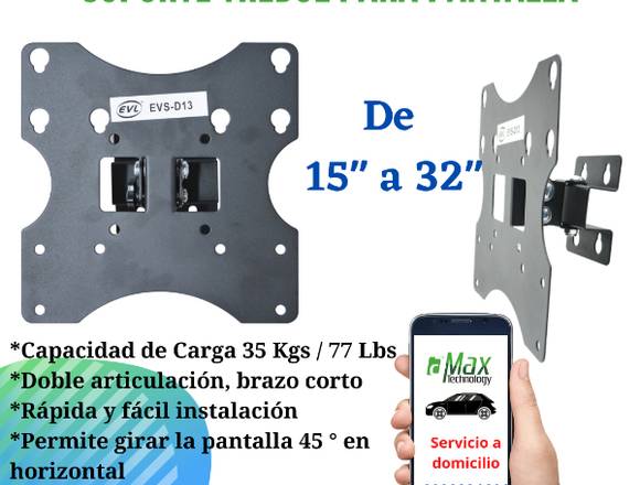 Soporte para Pantalla TV LED y LCD