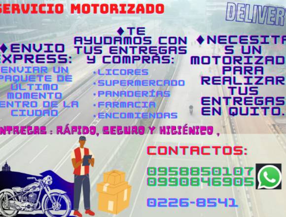 SERVICIO MOTORIZADO 