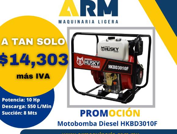 MOTOBOMBA DIESEL HKBD3010F