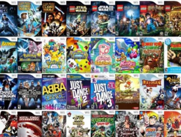 Pack Juegos Wii a elección