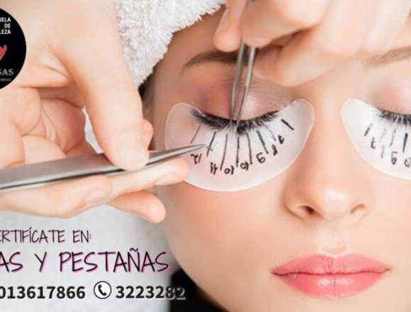 CURSO DE CEJAS Y PESTAÑAS 