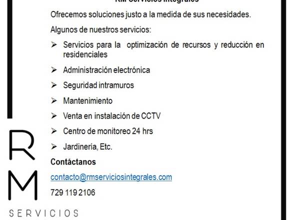 RM Servicios Integrales 