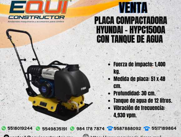 Venta Placa Compactadora Marca HYUNDAI-HYPC1500A 