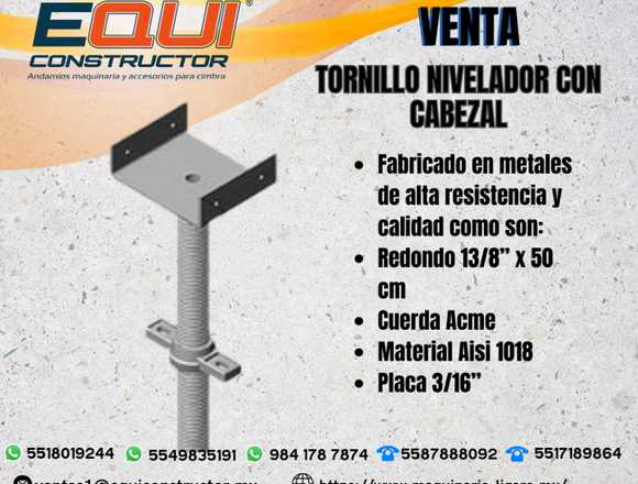 Venta de Tornillo regulador con cabezal 