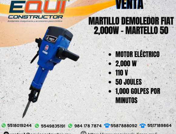 Venta de Martillo Demoledor FIAT Martello 50