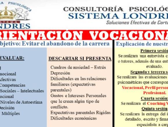 Orientación Vocacional