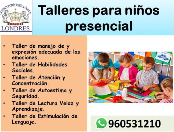 Taller de Niños y Niñas 