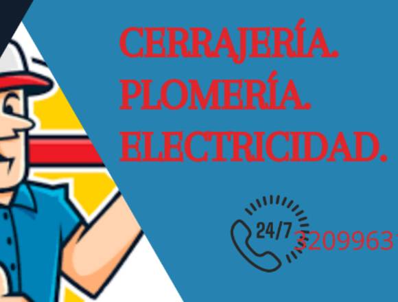 Cerrajería, Plomería y electricidad en Bogotá D.C