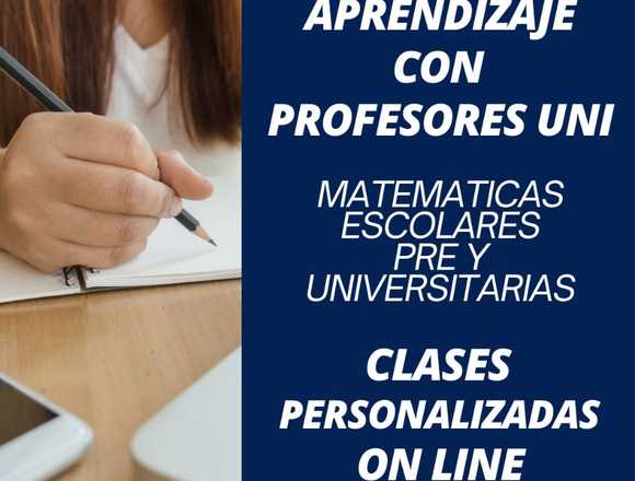 matemáticas ciencias ESCOLARES IB - PRE - UNIV