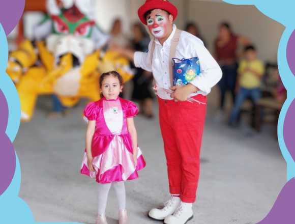 Payaso , zanquero, mimo , y mucho más en eventos 