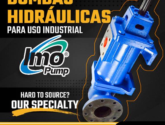 BOMBAS HIDRAULICAS PARA EQUIPOS INDUSTRIALES 