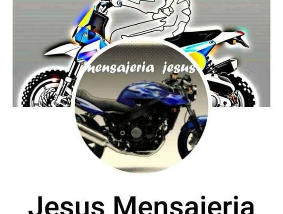 Mensajeria en moto Jesus