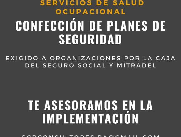 Elaboración de Planes de Prevención de Riesgos