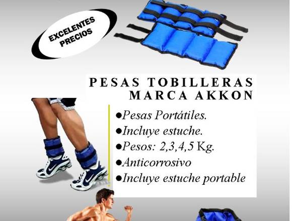 PESAS TOBILLERAS  EJERCICIOS 