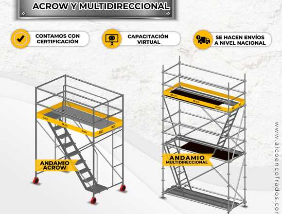 andamios multidireccional