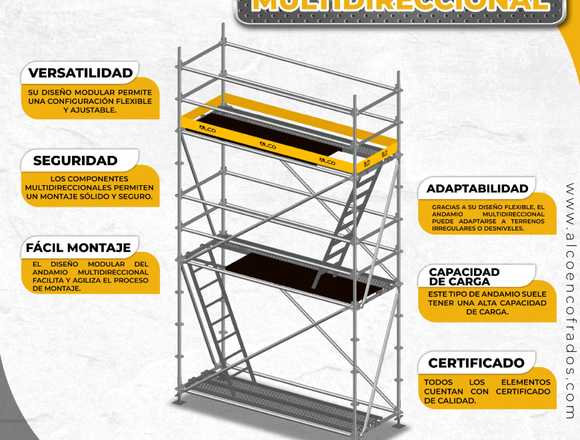 ANDAMIOS MULTIDIRECCIONALES EN AREQUIPA 