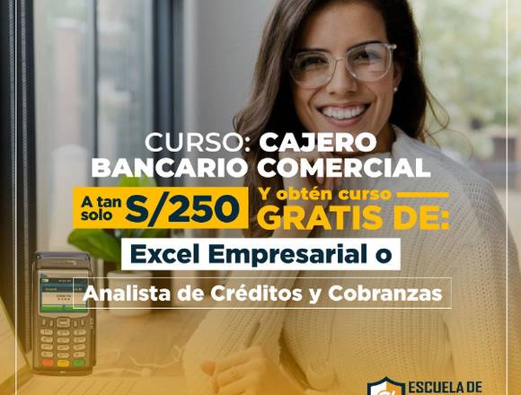 CAJERO BANCARIO Y COMERCIAL 