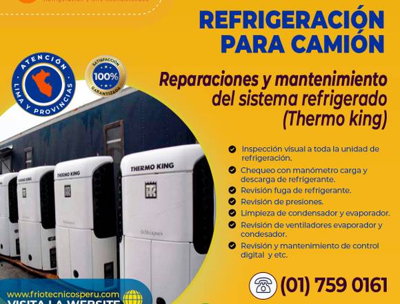 REPARACIONES  DEL SISTEMA REFRIGERADO THERMO KING 