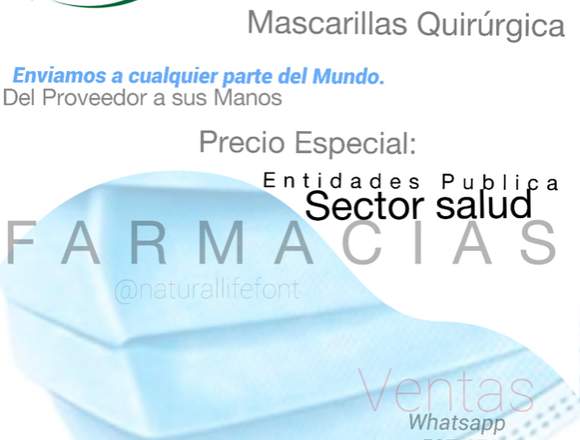 Ventas de mascarillas quirúrgicas  