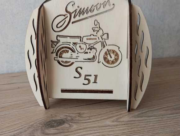 Teelichter Simson Suhl Moped