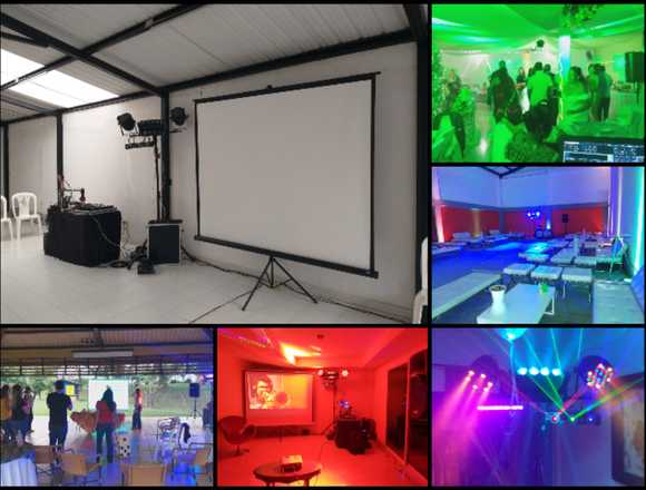 ALQUILER DE SONIDO LUCES EN ROZO CUMPLES 15S BODAS