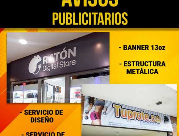 AVISOS PUBLICITARIOS PARA LOCALES