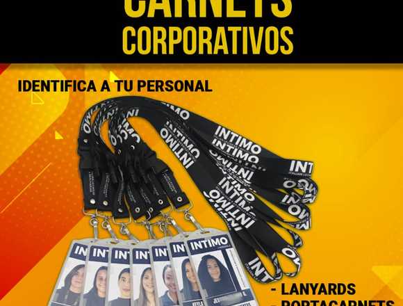 CREDENCIALES CORPORATIVAS PARA TU PERSONAL