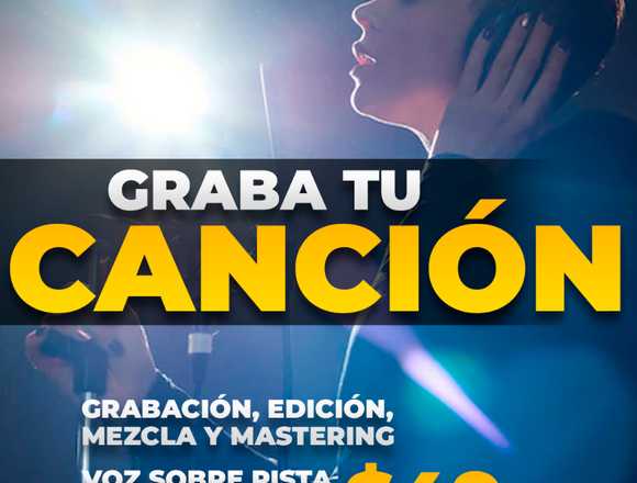 PROMO GRABA TU CANCION