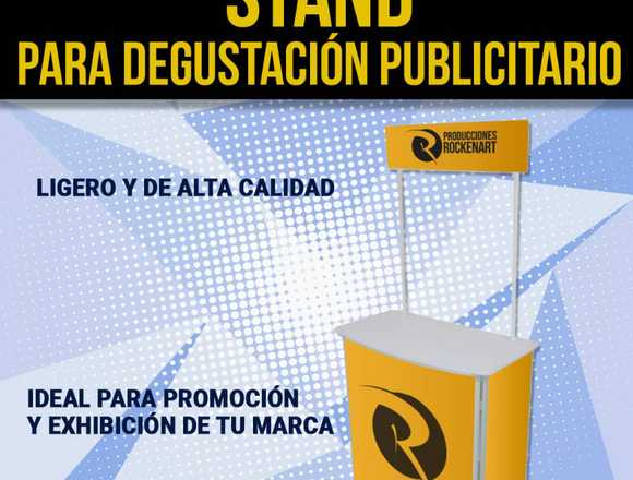 STAND PUBLICITARIO PARA EVENTOS