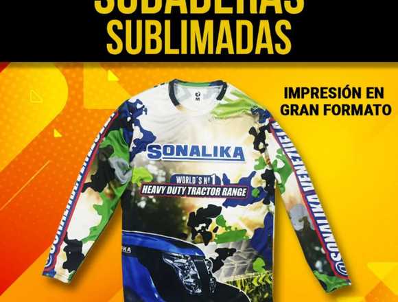 SUDADERAS SUBLIMADAS - DISEÑO PERSONALIZADO