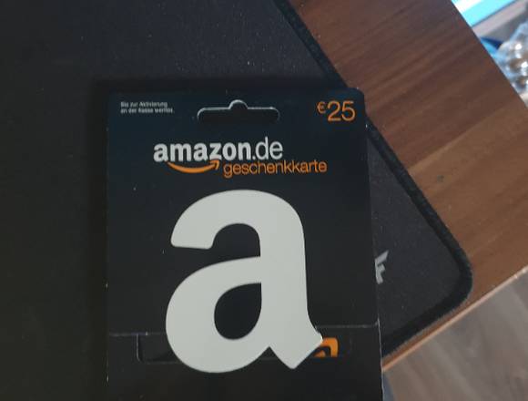 Amazon Gutschein 25 Euro 