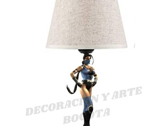 LAMPARAS DECORATIVAS KITANA MORTAL KOMBAT