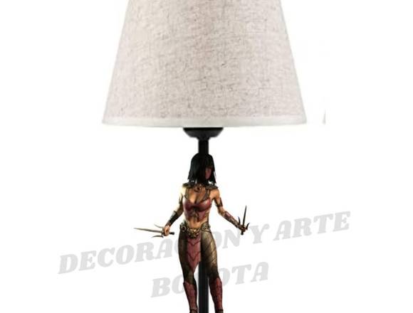 LAMPARAS DECORATIVAS MILEENA MORTAL KOMBAT