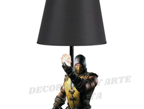 LAMPARAS DECORATIVAS ESCORPIO MORTAL KOMBAT