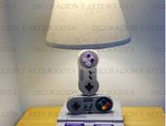 LAMPARAS DECORATIVAS CONSOLAS VIDEO JUEGOS