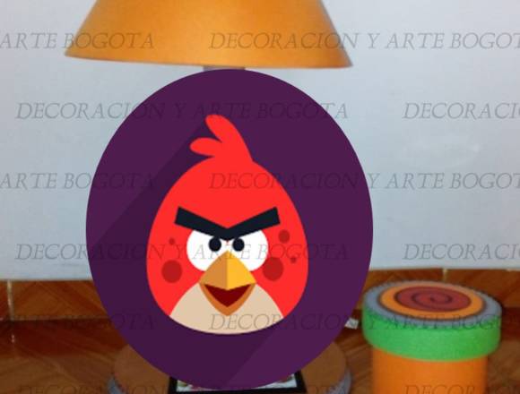 LAMPARAS DECORATIVAS ANGRY BIRDS