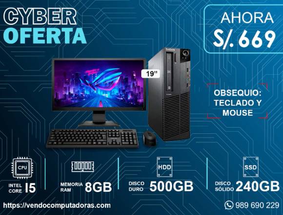 COMPUTADORAS EN LIQUIDACION CORE I5