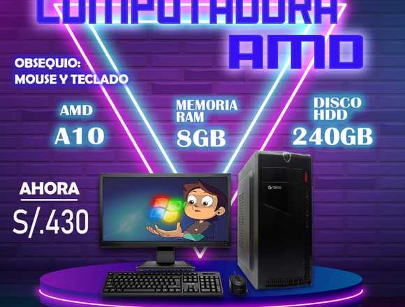 DESCUENTO COMPUTADORA AMD