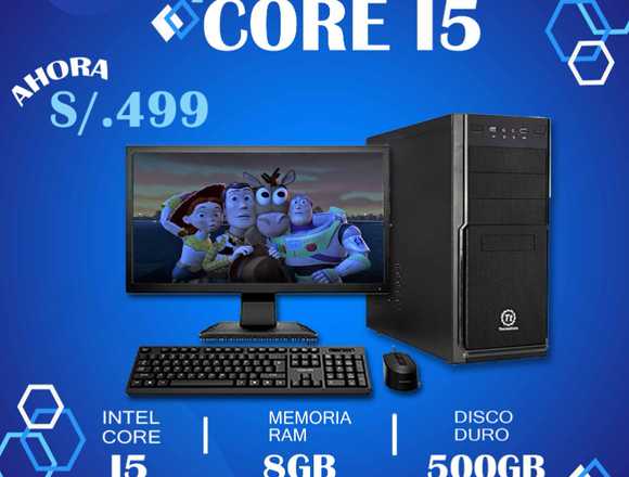 oferta irresistible en computadora core i5 