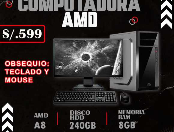 COMPUTADORA AMD EN VENTA