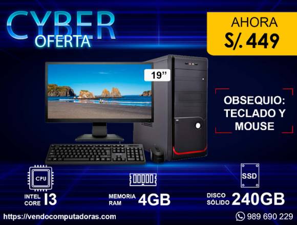 GRAN LIQUIDACION CORE I3 DISCO SOLIDO 