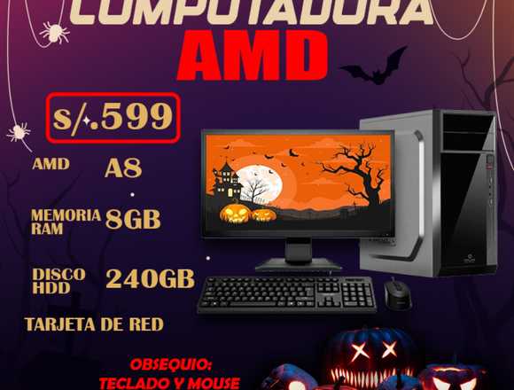 oferta especial computadora AMD 