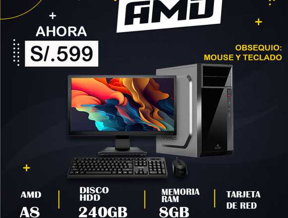 VENTA EN COMPUTADORAS AMD 