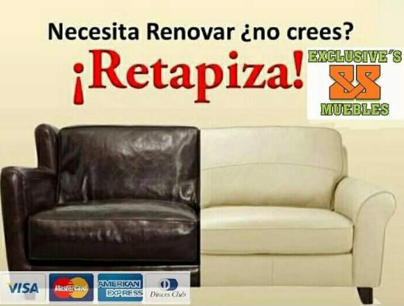 Mantenimiento, Relacado, Retapizado de muebles