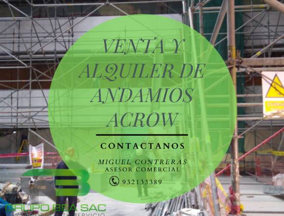 ANDAMIOS ACROW - CONVENCIONALES