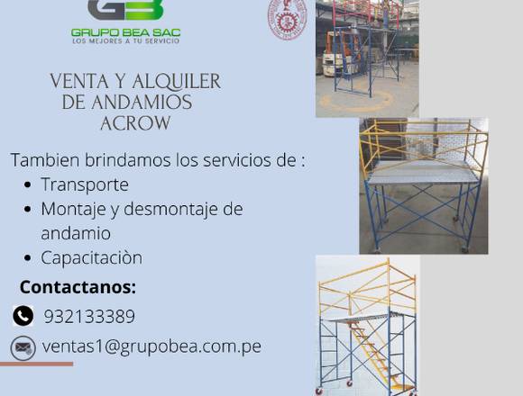 VENTA DE ANDAMIOS ACROW