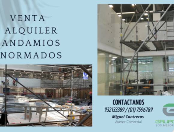 venta - alquiler de andamios multidireccionales