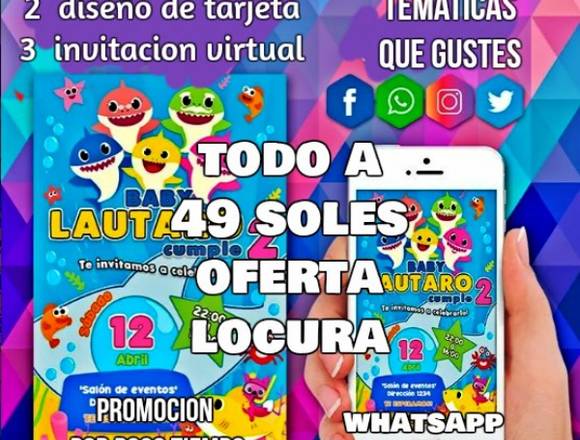 invitaciones digitales de cumpleaños
