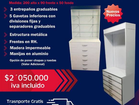 promoción de muebles para medicamentos en Medellin
