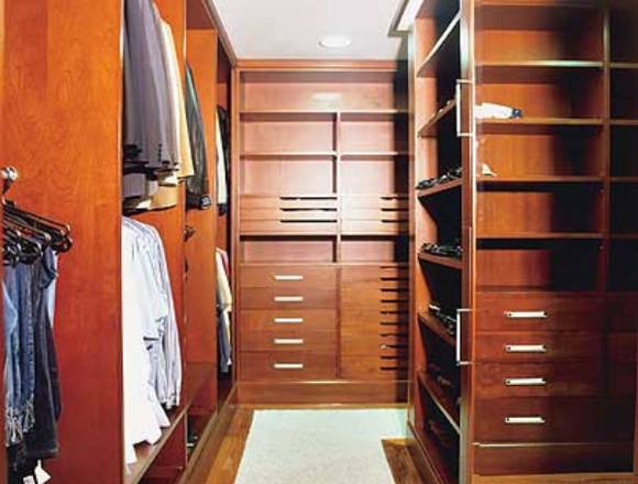 closets metalicos o en madera